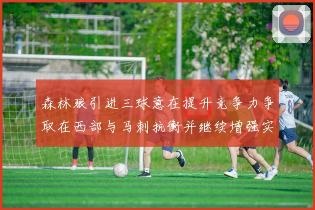 森林狼引进三球意在提升竞争力争取在西部与马刺抗衡并继续增强实力